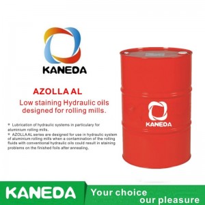 kaneda AZOLLA AL น้ำมันไฮดรอลิกย้อมสีต่ำที่ออกแบบมาสำหรับโรงงานรีด