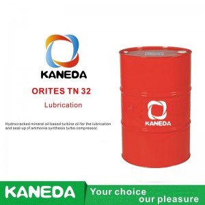 KANEDA ORITES TN 32 น้ำมันหล่อลื่นพื้นฐานกังหันน้ำมันหล่อลื่นสำหรับการหล่อลื่นและการปิดผนึกของคอมเพรสเซอร์เทอร์โบสังเคราะห์แอมโมเนีย